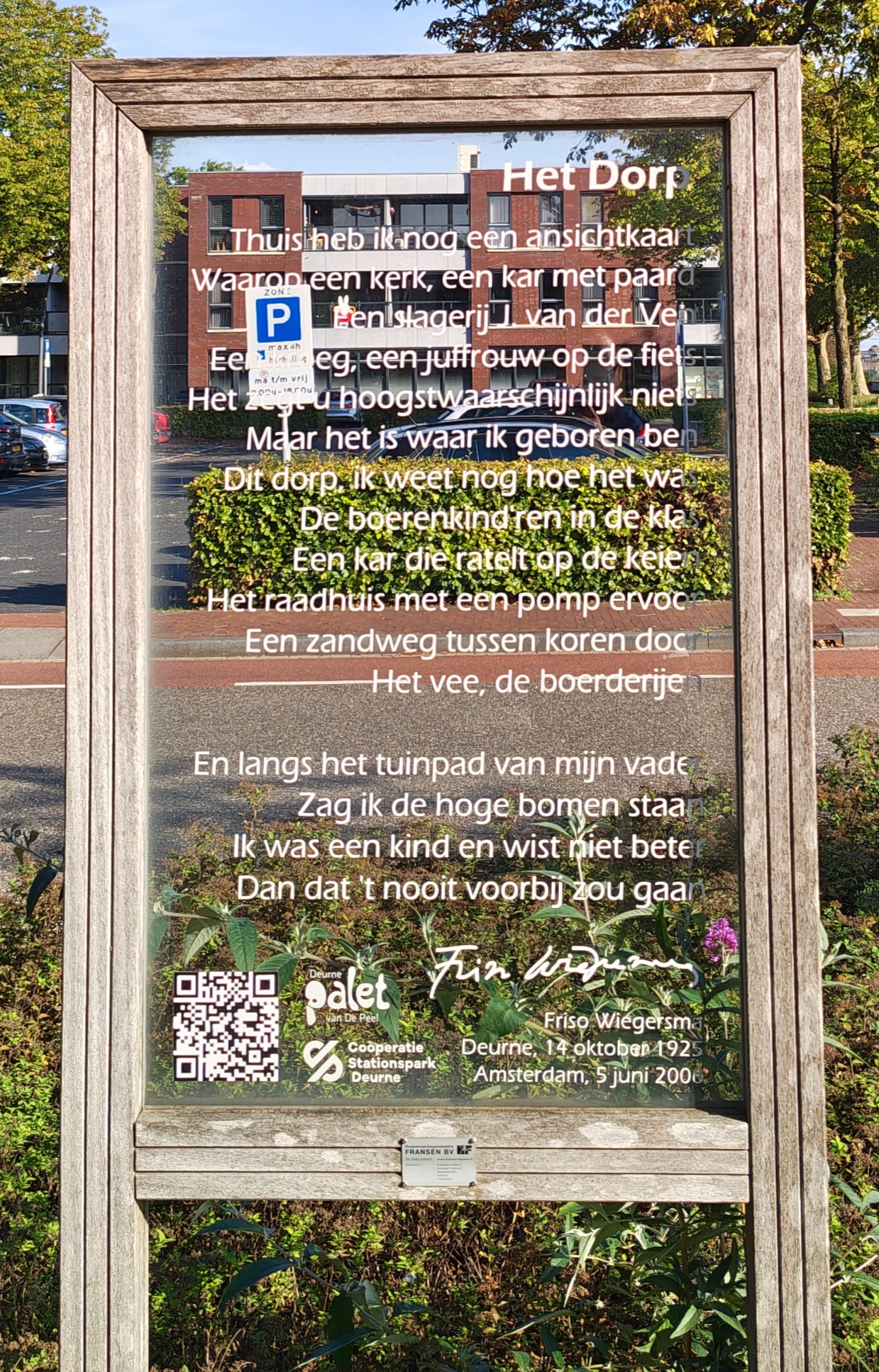 Thuis heb ik nog een ansichtkaart, maar voor jullie heb ik nog de overzichten