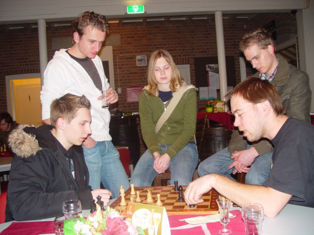Mark hier 15 jaar geleden al met Bram, Niels, Cor en Anne aan het voorbereiden op zijn KiNgs Night overwinning van vrijdag.