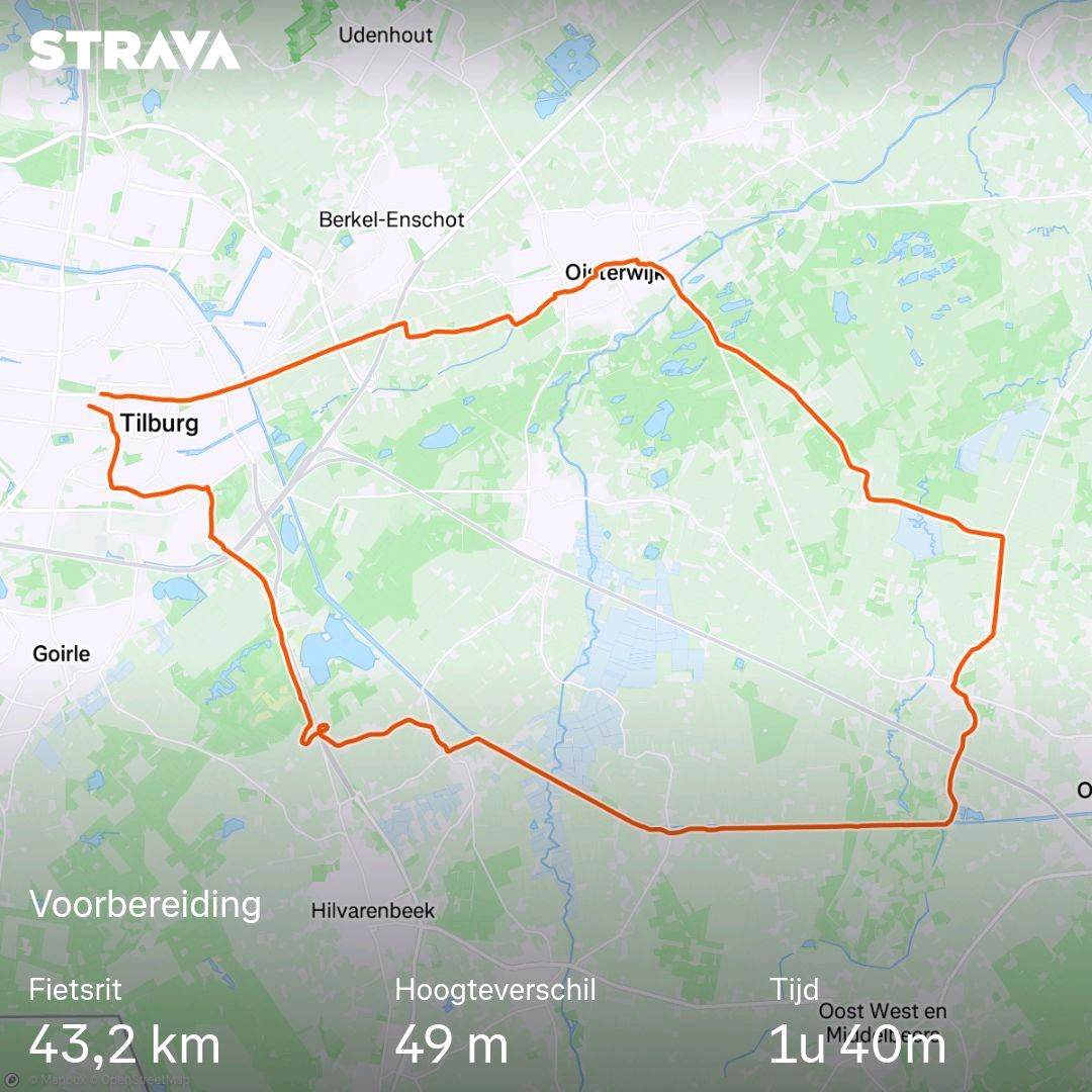 Frank was 's ochtends nog even op verkenningstocht geweest